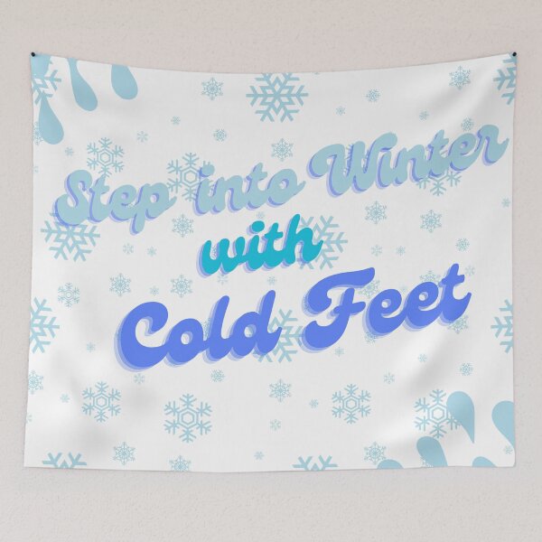 Item preview, Step Into Winter With Cold Feet designed and sold by ArtiJet.