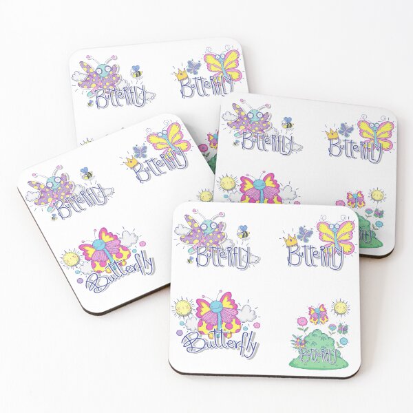 Item preview, Cute and adorable illustrations for butterfly lovers designed and sold by huape.