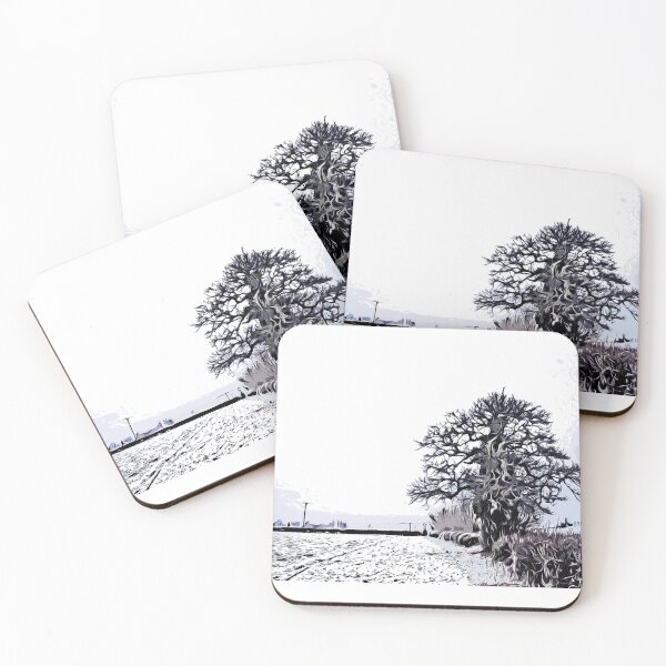 Item preview, The Tree, Harthill in the snow. designed and sold by Paul Rowland.
