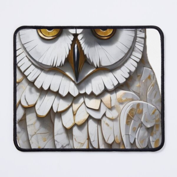 Item preview, Snow Owl - Marble designed and sold by shutterrudder.