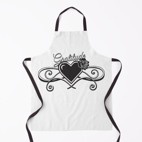 Item preview, Gratitude Heart Rose BW designed and sold by Karen Wood.