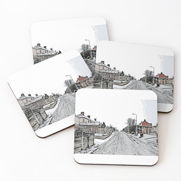 Item preview, Serlby Lane, Harthill in the snow. designed and sold by Paul Rowland.
