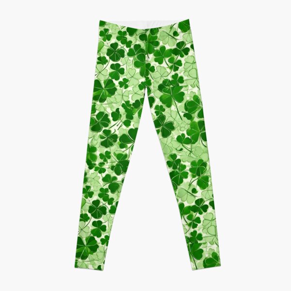 Four Leaf Clover Leggings for Sale