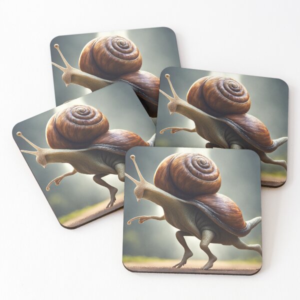 Item preview, Running snail designed and sold by StyleSketch.