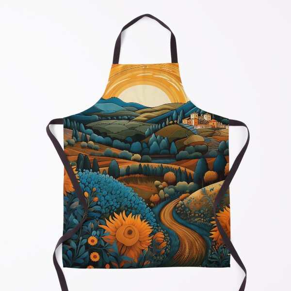 Item preview, Sunflowers Growing on Tuscany Hill designed and sold by dcrc.