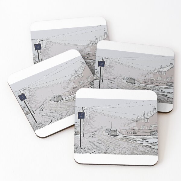 Item preview, Serlby Lane, Harthill in the snow. designed and sold by Paul Rowland.