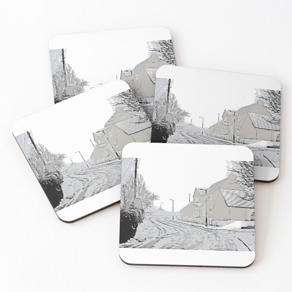 Item preview, Serlby Lane, Harthill in the snow. designed and sold by Paul Rowland.