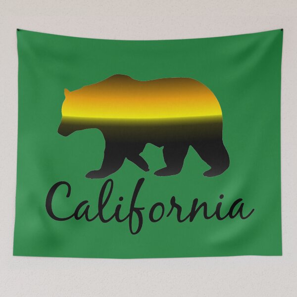 Item preview, California Sunset Bear designed and sold by Jeremy Crotty.