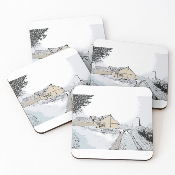 Item preview, Serlby Lane, Harthill in the snow. designed and sold by Paul Rowland.