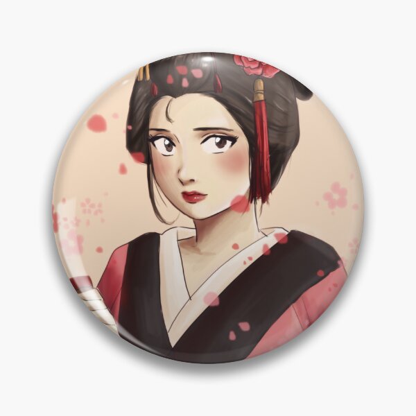 Item preview, Pink Blossom - Manga Illustration designed and sold by TwinBlossomsArt.
