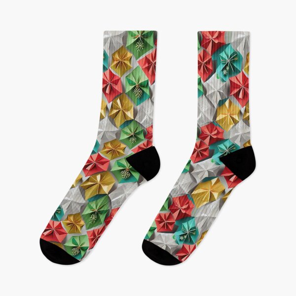 Item preview, Abstract Floral Origami pattern designed and sold by Bratak.