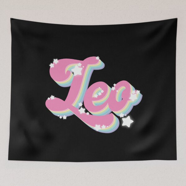 Item preview, Leo - Zodiac Horoscope Word in Groovy Retro Style designed and sold by Haygoodies.