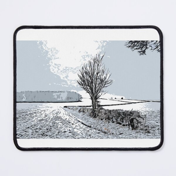 Item preview, Hedgerows, Harthill in the snow. designed and sold by Paul Rowland.