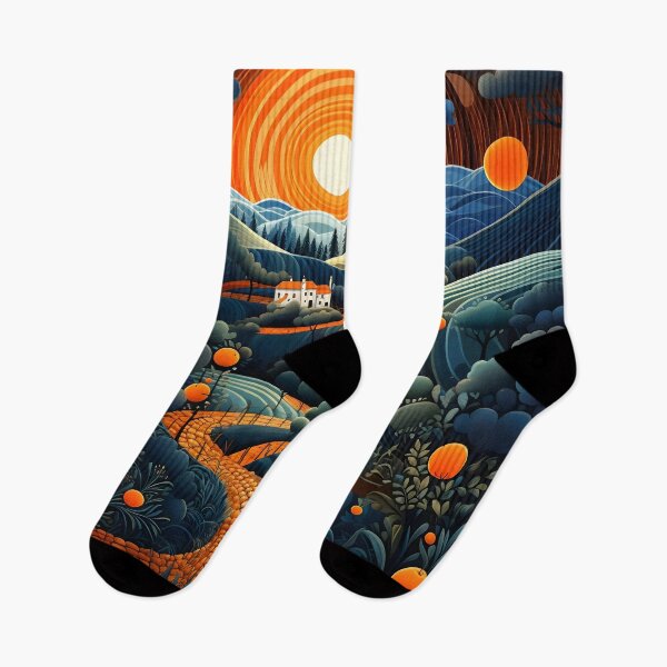 Item preview, Wild Oranges Growing on a Hill in Tuscany designed and sold by dcrc.