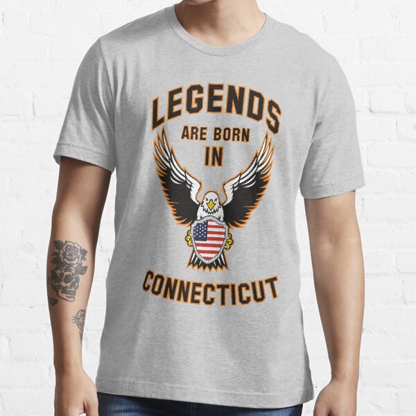 Legends are born in Connecticut Essential T-Shirt