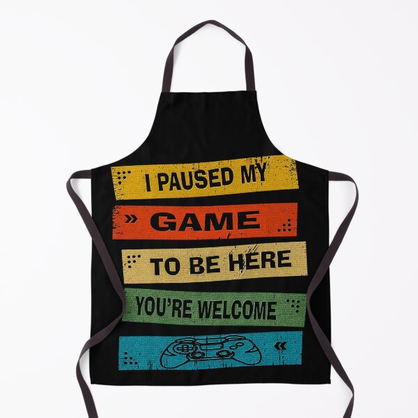 Item preview, I Paused My Game to by Here You're Welcome. designed and sold by momoworlddesign.