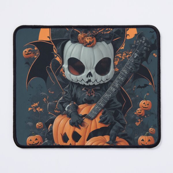 Item preview, A ghost playing guitar - Halloween theme designed and sold by WindyPixel.