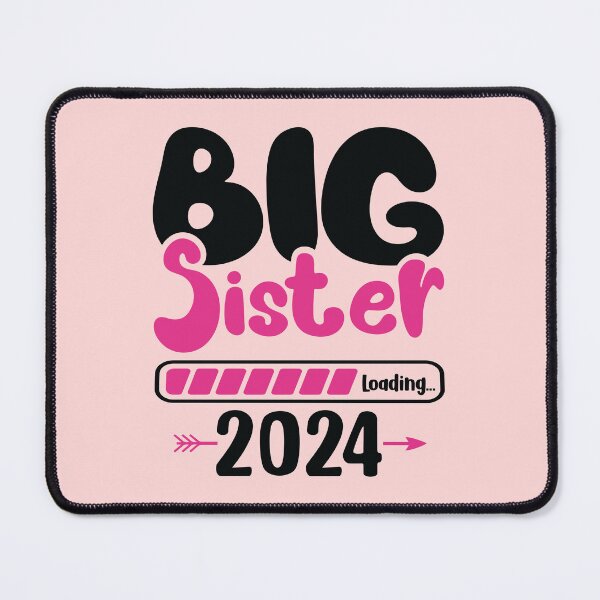 Item preview, Big Sister 2024 Sibling Announcement designed and sold by ArtMeetsPizza.