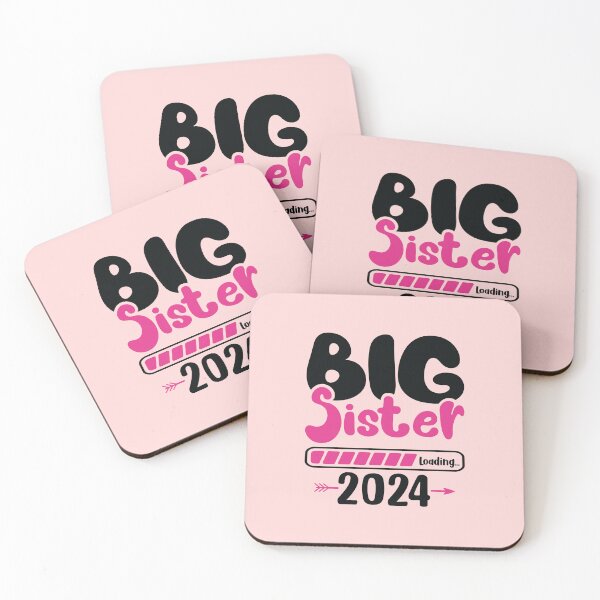 Item preview, Big Sister 2024 Sibling Announcement designed and sold by ArtMeetsPizza.