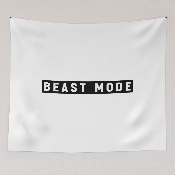 Item preview, Beast Mode Design Quote designed and sold by Jesticker.
