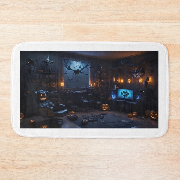 Item preview, Halloween game room drawing designed and sold by Damian Sobczyk.