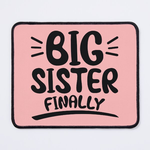 Item preview, Big Sister Finally 2024 Sibling Announcement designed and sold by ArtMeetsPizza.