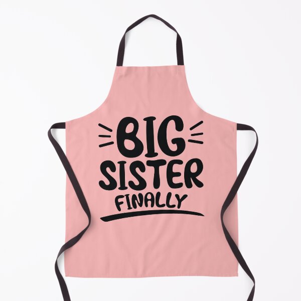 Item preview, Big Sister Finally 2024 Sibling Announcement designed and sold by ArtMeetsPizza.