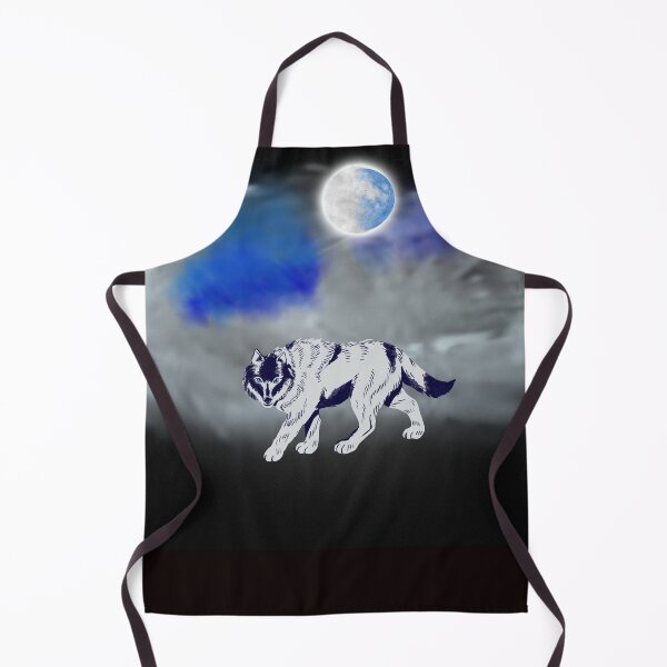 Item preview, wolf alpha walk at night designed and sold by Moris-shop.