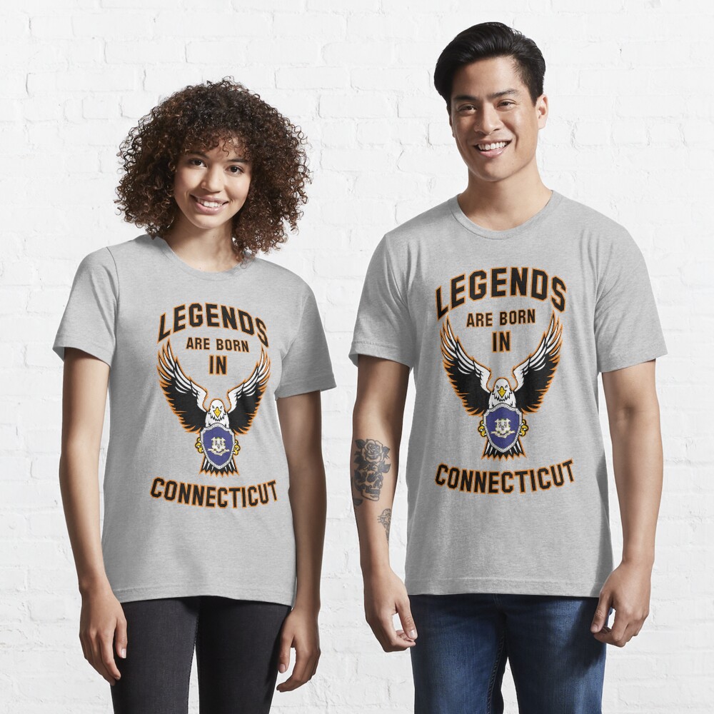 Legends are born in Connecticut Essential T-Shirt