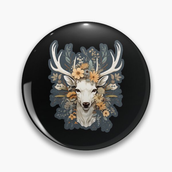Item preview, Deer Flowers designed and sold by titanosdesign.