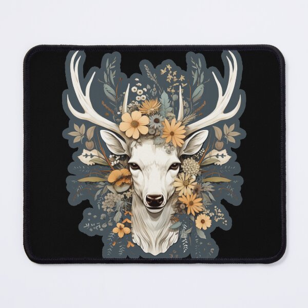 Item preview, Deer Flowers designed and sold by titanosdesign.