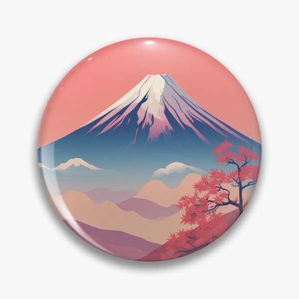 Item preview, Mountain Fuji with Autumn Foliage designed and sold by sakurashorty.