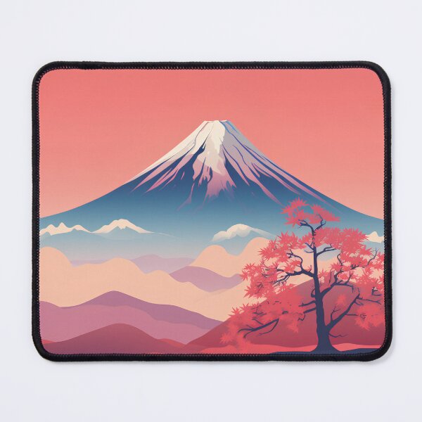 Item preview, Mountain Fuji with Autumn Foliage designed and sold by sakurashorty.