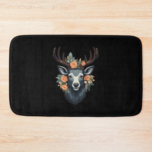 Item preview, Deer Flowers designed and sold by titanosdesign.