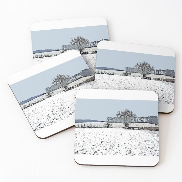 Item preview, Walk to Crow Wood, Harthill in the snow. designed and sold by Paul Rowland.