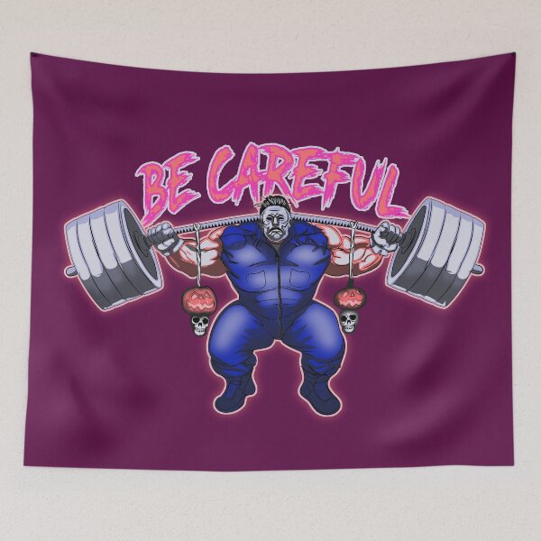 Item preview, be careful gym mike designed and sold by sambuko.
