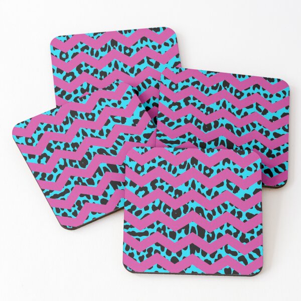 Item preview, Leopard Zig Zag (blue) designed and sold by Jeremy Crotty.