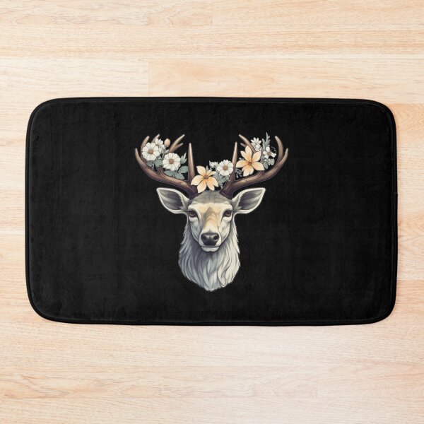 Item preview, Deer Flowers designed and sold by titanosdesign.