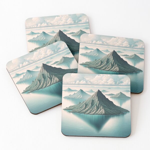 Item preview, Mountain Reflections Serene Waters designed and sold by PictorialWhimsy.