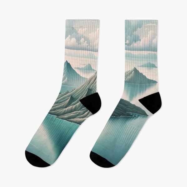 Item preview, Mountain Reflections Serene Waters designed and sold by PictorialWhimsy.