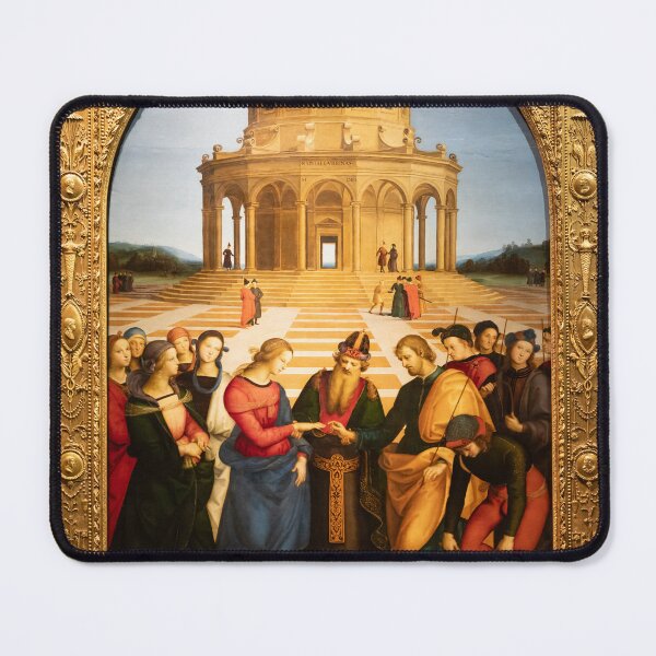 Item preview, Milan, Italy - Brera antique painting museum. Marriage of the Virgin, by Raffaello Sanzio - Raphael, 1504 designed and sold by Paolo Modena Photography    -   Fine Italian Art.