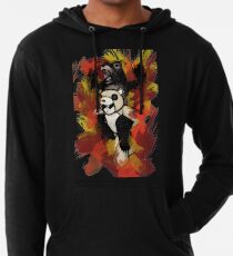 Folie á Aquarell (schwarz) Leichter Hoodie