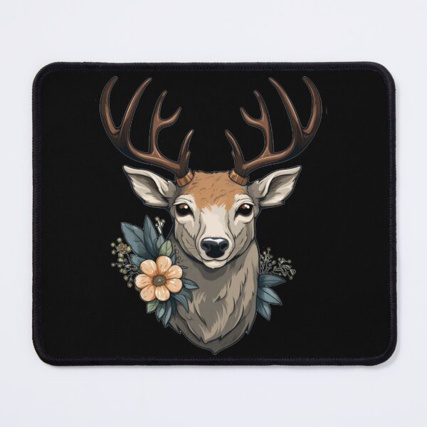 Item preview, Deer Flowers designed and sold by titanosdesign.