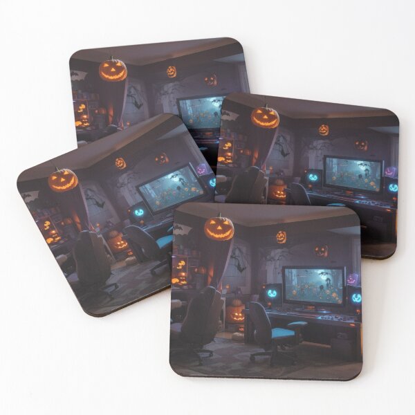 Item preview, Halloween game room drawing designed and sold by Damian Sobczyk.