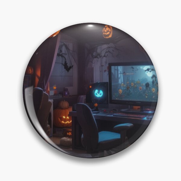 Item preview, Halloween game room drawing designed and sold by Damian Sobczyk.