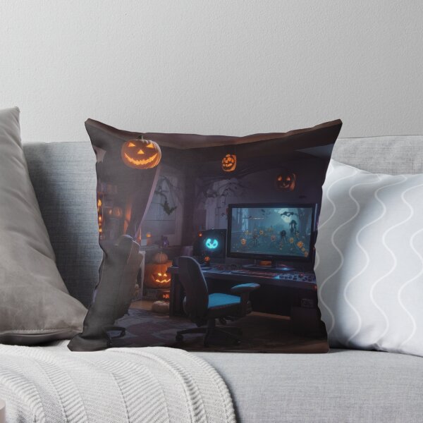 Item preview, Halloween game room drawing designed and sold by Damian Sobczyk.