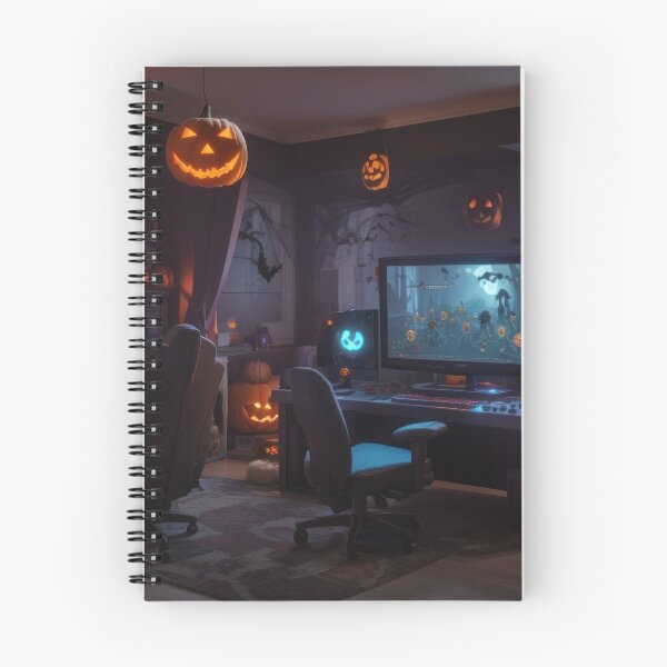 Item preview, Halloween game room drawing designed and sold by Damian Sobczyk.
