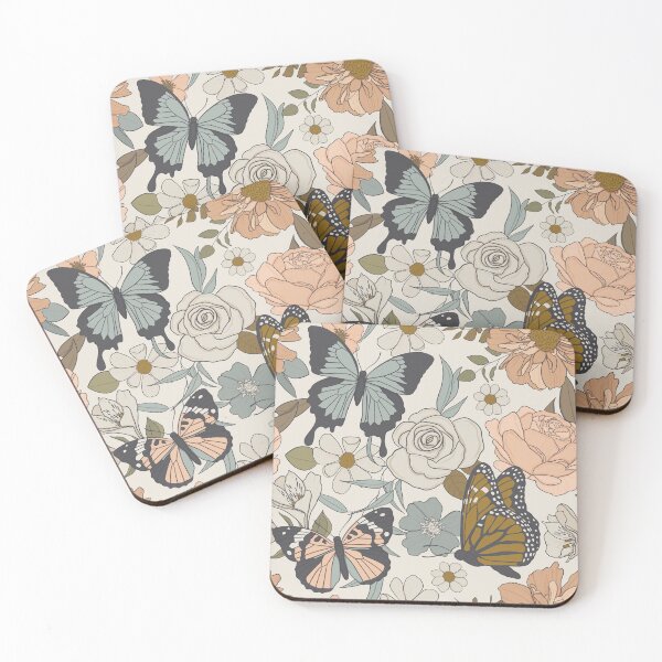 Item preview, Boho Butterfly Floral designed and sold by cateandrainn.