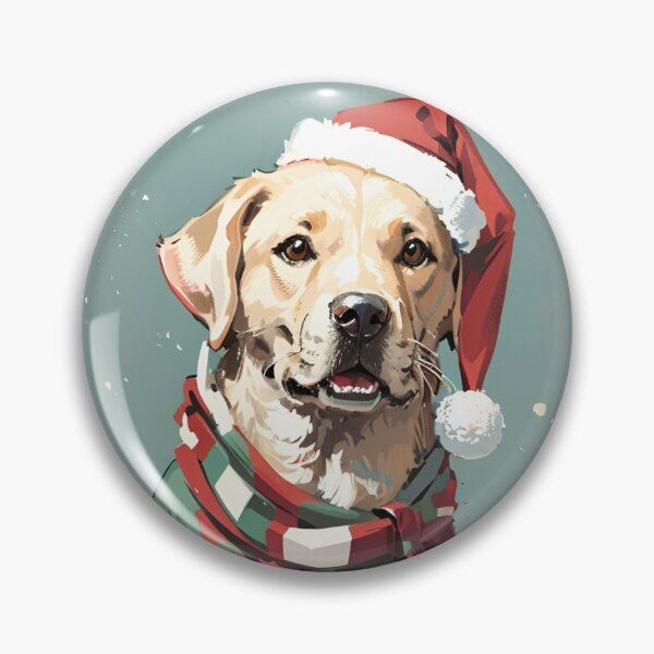 Item preview, Festive Labrador Christmas Card designed and sold by TunnandBloom.