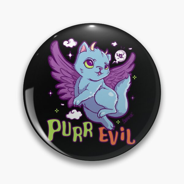 Item preview, Purr evil designed and sold by SPIRIMAL.